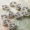 12 Pack: Silver Metal Lotus Beads, 16mm by Bead Landing™